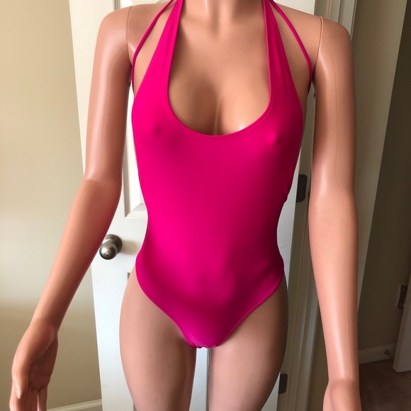 BRAND 🆕 Pink One Piece Swimsuit - Picture 2 of 5